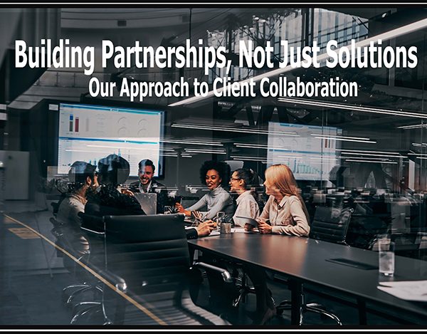Building Partnerships, Not Just Solutions